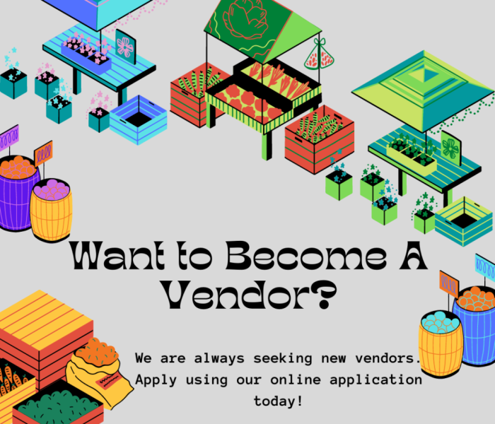 Become a Vendor